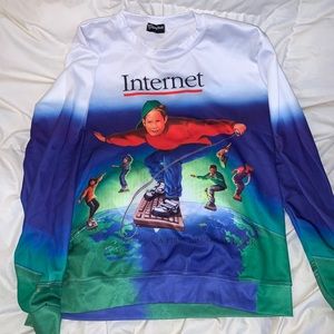 VINTAGE cool Surfing the internet Sweatshirt